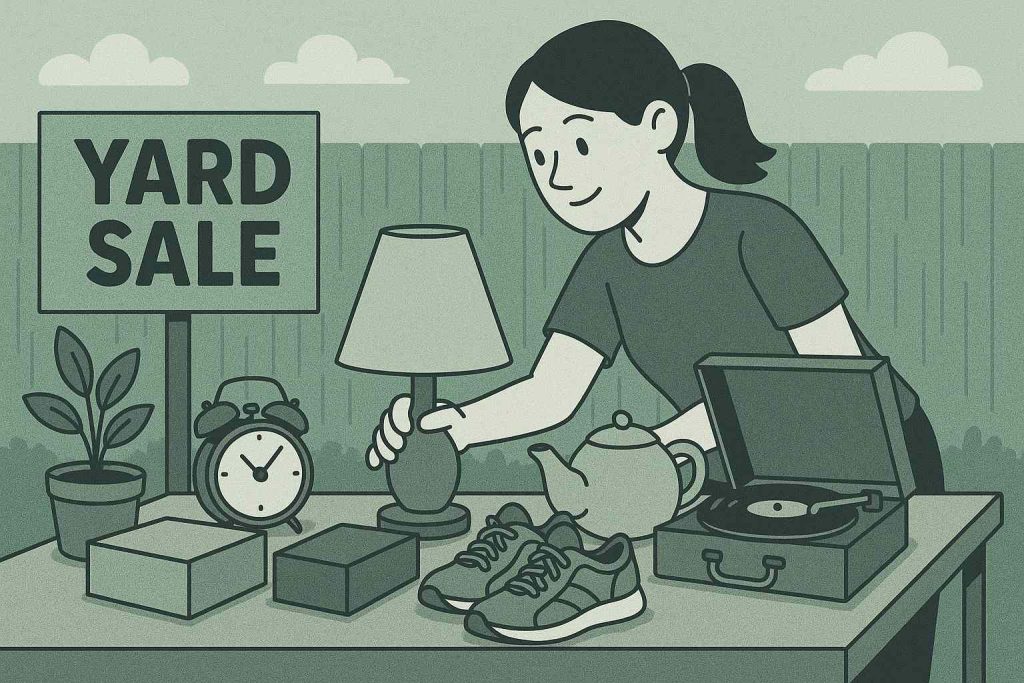 Yard Sales - Displaying Strategies